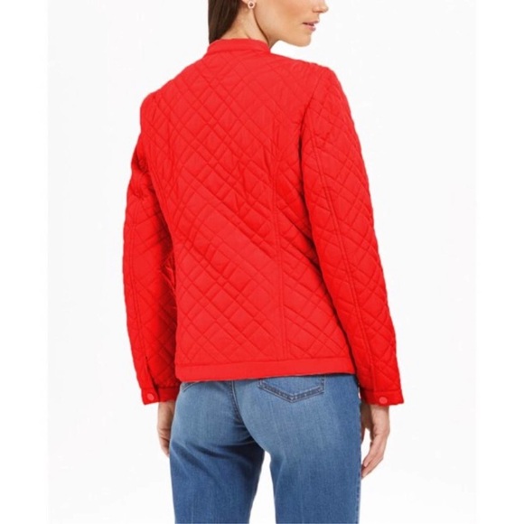 Charter Club Quilted Mandarin-Collar Jacket - Picture 9 of 9